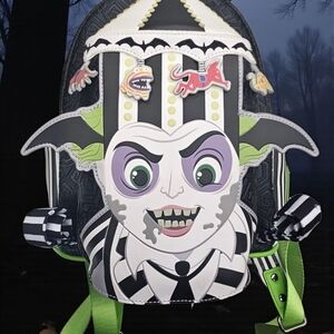 Beetlejuice Hardtag Loungefly Gently Pre-loved